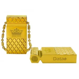 فلش مموری دیتا پلاس Royal Gold USB 3 ظرفیت 32 گیگابایت