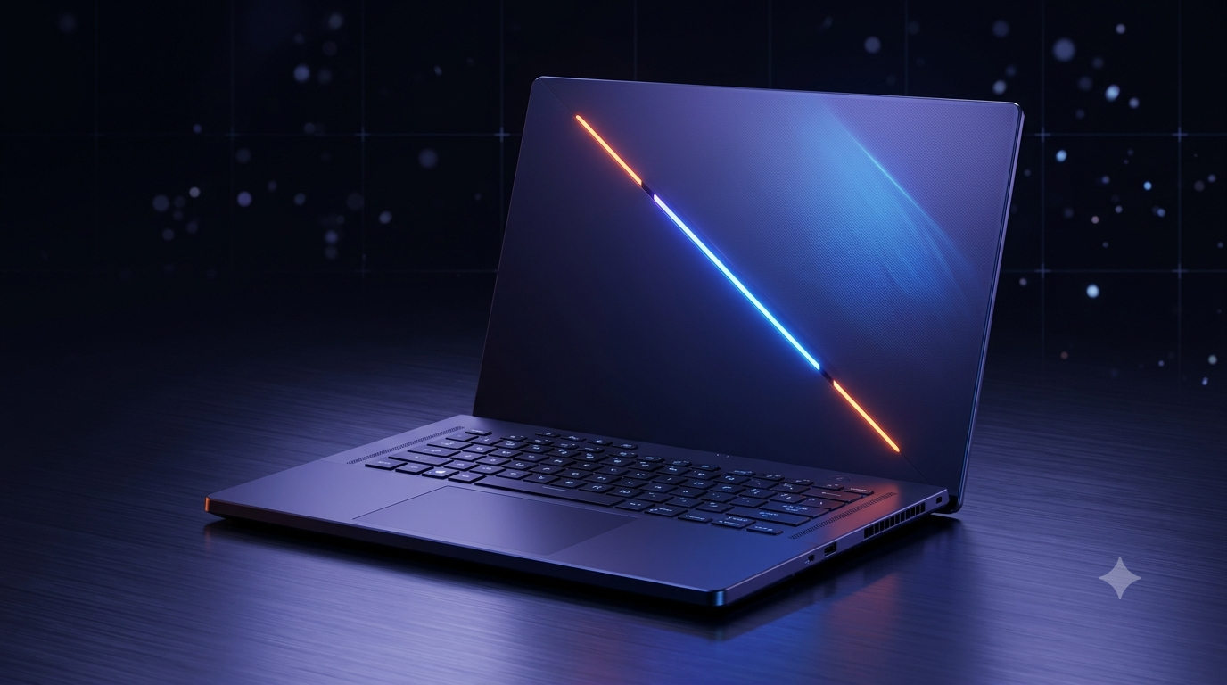 لپ‌تاپ به همراه شارژر USB-C 100W و آداپتور اصلی